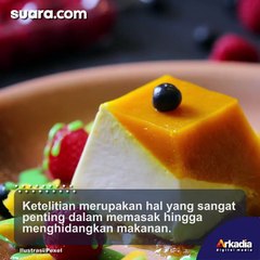 Kesulitan saat Potong Puding, Wanita Ini bikin Warganet Ngakak