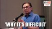 Anwar explains why it's hard to work with Bersatu, Pejuang