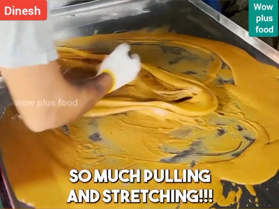 Most Amazing Dragons Beard Candy Crepe Making ! Amazing Street Food Recipe !