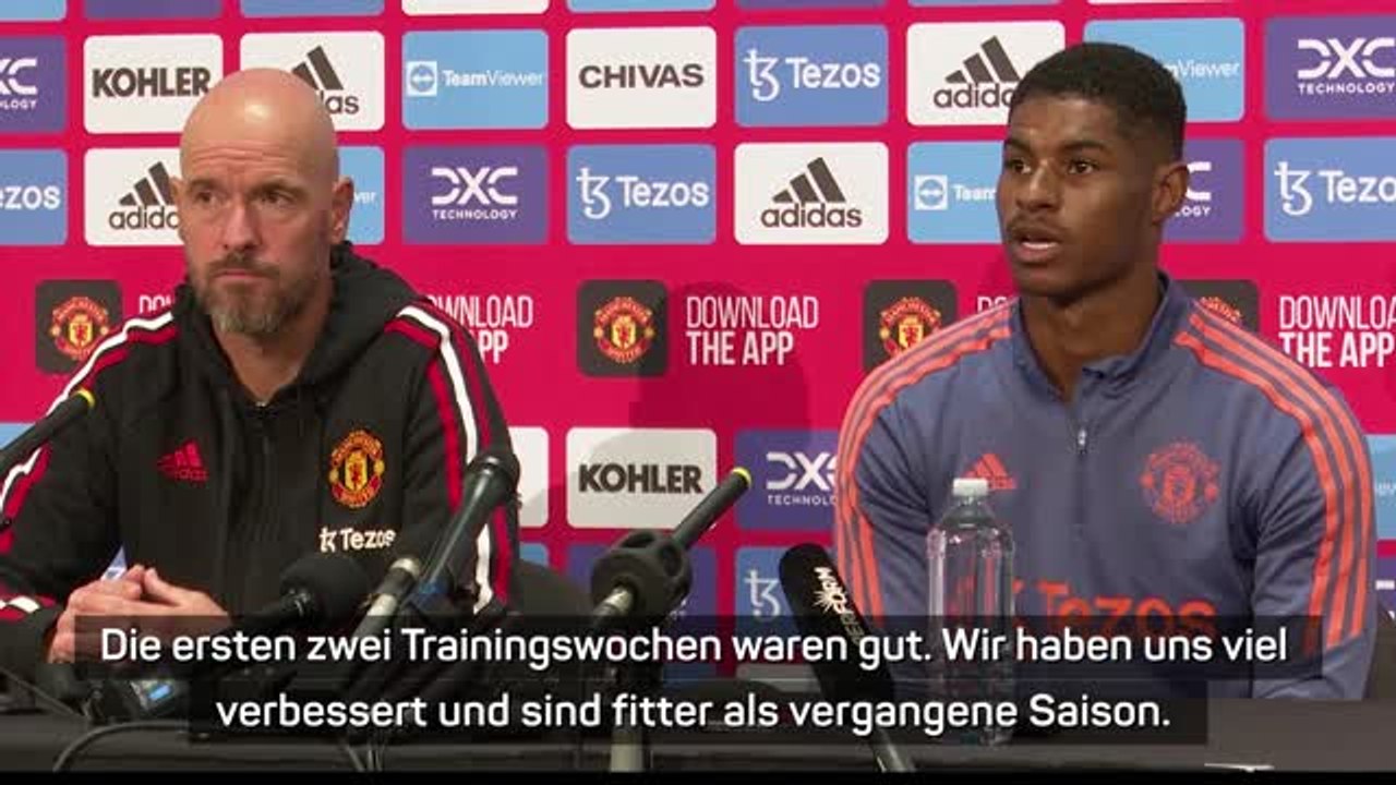 Rashford freut sich auf 'neuen Anfang' mit ten Hag