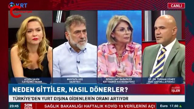 Eski AKP milletvekili Turhan Çömez: 'Erdoğan’ın yakın çevresi yurt dışına gidiyor'