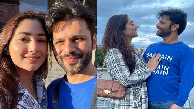 Bade Achhe Lagte Hai 2 Fame Disha Parmar पहुंची Rahul Vaidya के साथ Anniversary मनाने London। *TV