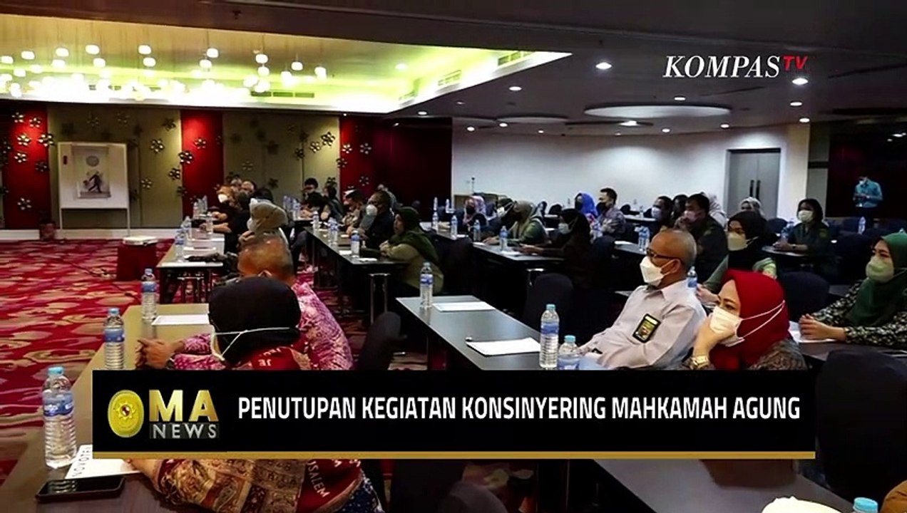 Panitera MA Ridwan Mansyur Resmi Tutup Kegiatan Konsinyering Mahkamah Agung