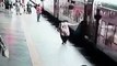 RPF Woman Constable Saves Life Of Passenger At Ahmedabad Railway Station