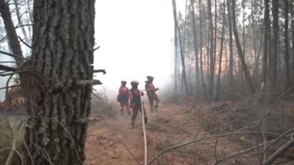 El fuego se extiende en Salamanca y mantiene la incertidumbre en Las Hurdes