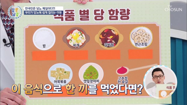 한국인이 당뇨에 쉽게 걸리는 이유가 따로 있다!? TV CHOSUN 20220714 방송