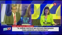 Del Castillo sobre investigación contra Castillo: “Estamos en la etapa final de este Gobierno”