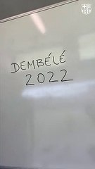 Ousmane Dembelé renueva con el FC Barcelona hasta 2024 / FCB