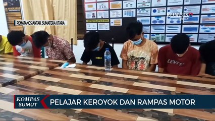 Pelajar di Pematangsiantar Keroyok Pengendara dan Rampas Sepeda Motor