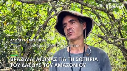 Αναρριχητές δέντρων, κάμερες και μικρόφωνα για τη σωτηρία του Αμαζονίου