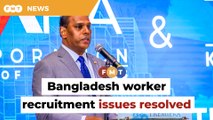 Bangladesh worker recruitment issues resolved, says human resources ministry