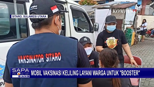 Kejar Target Vaksinasi Booster, Dinkes Terjunkan Mobil Vaksin Keliling ke Lokasi Pelelangan Ikan!