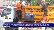 Tumpukan Sampah di Kali Licin Capai 6 Kubik, 30 Petugas dari Satgas Sumber Daya Air Diterjunkan!