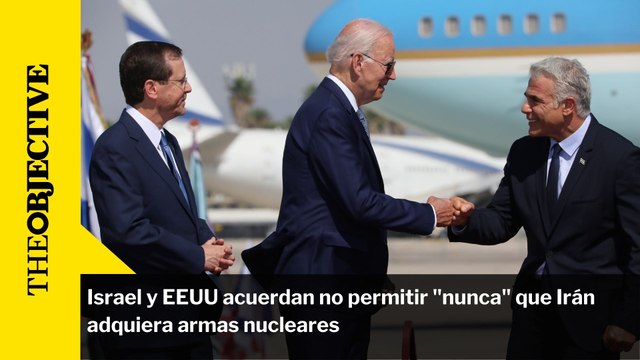 Israel y EEUU acuerdan no permitir nunca que Irán adquiera armas nucleares