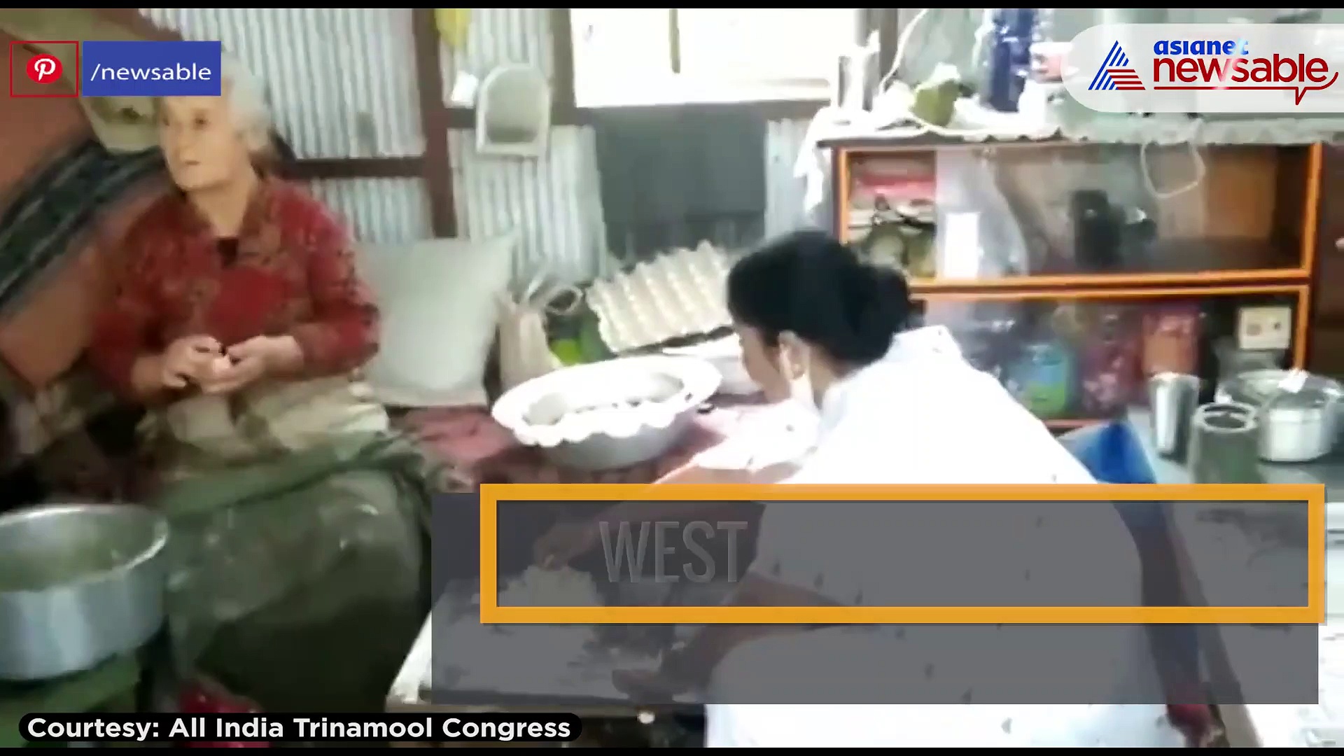 Video: Mamata makes 'momos' in Darjeeling