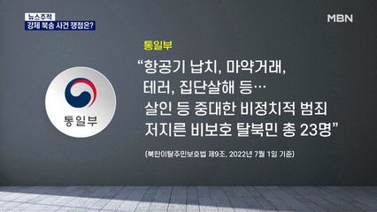 [뉴스추적] 중범죄 탈북민 23명 남한 정착…법적 쟁점은?