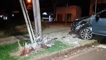 Polícia Militar encaminha motorista embriagado à delegacia após acidente no centro