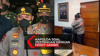 Kapolda Metro Jaya soal Pertemuannya dengan Ferdy Sambo: Saya Beri Support Pada  Adik Saya Sambo!