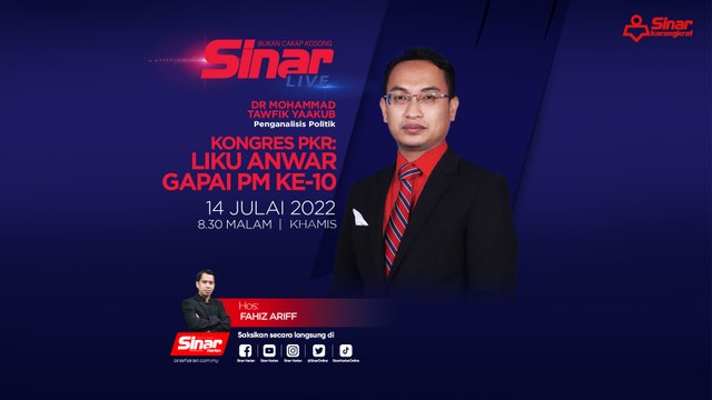 [LIVE] Kongres PKR: Liku Anwar gapai PM ke-10