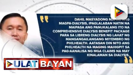 Proposed Free Dialysis Act of 2022, isinusulong ni Sen. Go