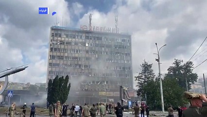 12 قتيلا على الأقل في ضربات روسية على مدينة في وسط أوكرانيا