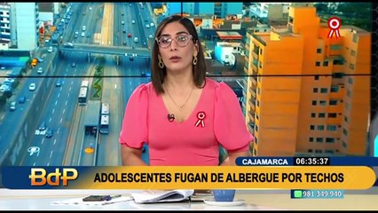 Cajamarca: Adolescentes fugan de albergue por los techos arriesgando sus vidas