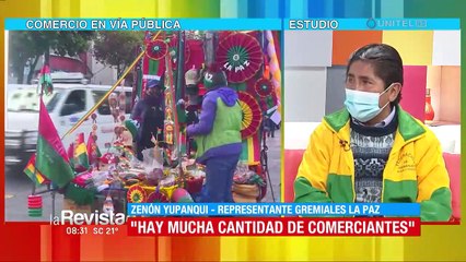 Gremiales de La Paz atribuyan a la pandemia el incremento de los comerciantes informales