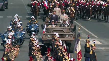 Francia celebra el Día de la Bastilla y demuestra su apoyo a Ucrania