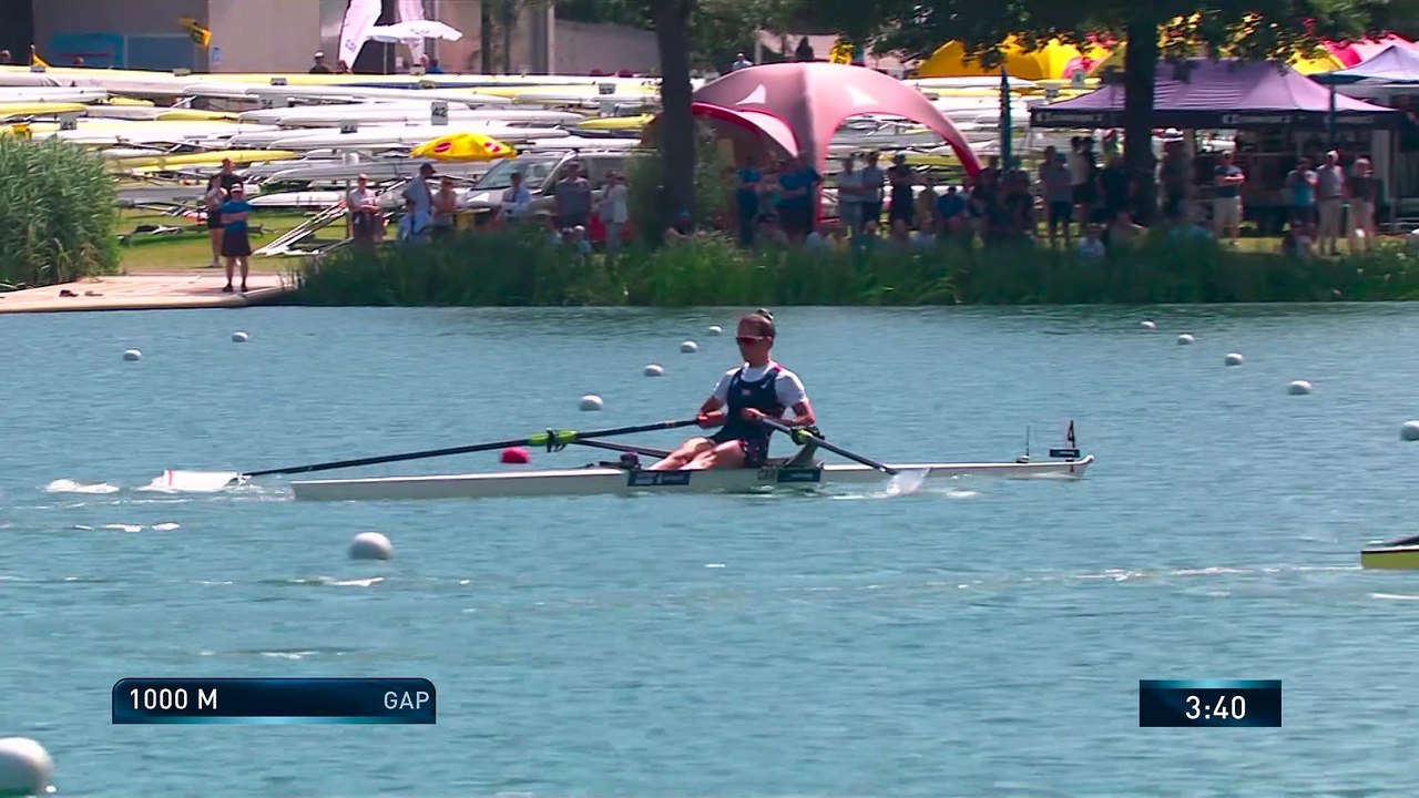 2022 World Rowing Cup III - Lucerne, Switzerland - Lightweight Women's Single Sculls (LW1x) A-final