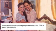 Novela 'Além da Ilusão': Heloísa enfrenta delegado para defender Olívia após tiro: 'Culpa é sua!'