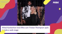 Khloé Kardashian terá filho com Tristan Thompson após traição e web reage