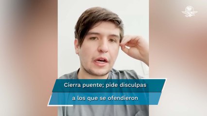 “Fofo” Márquez ofrece disculpas por cerrar puente en Guadalajara