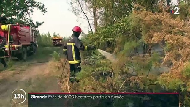 Les incendies font rage en France en cette période de canicule et de grande sécheresse