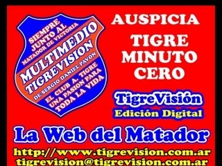 Tigre Minuto Cero Programa 11 Parte A
