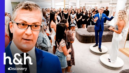 Mais de 400 funcionários atuam no grande evento de casamento | O Vestido Ideal: América | H&H Brasil