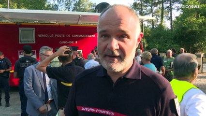 Dos incendios arrasan miles de hectáreas en el suroeste de Francia