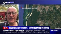 Incendies en Gironde: 4200 hectares détruits par les flammes