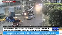 ¡EXCLUSIVO! Escalofriante VIDEO del asesinato de cuatro jóvenes en centro comercial de Tegucigalpa