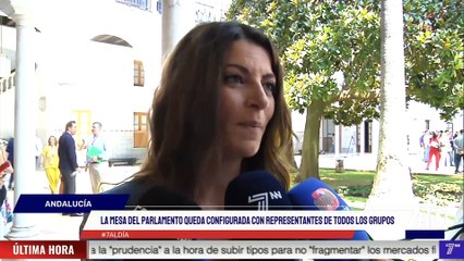 Entrevistamos a Macarena Olona en la constitución del Parlamento andaluz