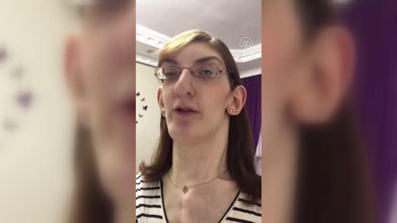"Dünyanın en uzun boylu kadını" Rumeysa Gelgi ilk uçak seyahatini THY ile yapacak