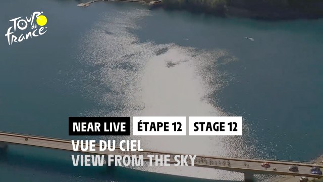 Vue du ciel / View from the sky - Étape 12 / Stage 12 - #TDF2022