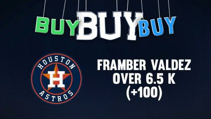 Take Framber Valdez Over 6.5 Strikeouts (+100)