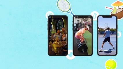 Djokovic and Nadal partying, Swiatek and Medvedev at work