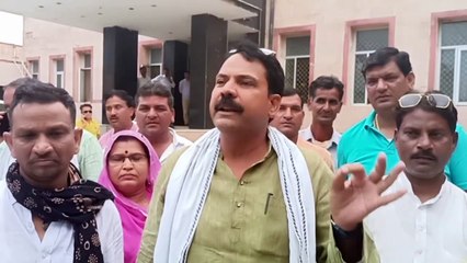 मेयर के खिलाफ हंगामा