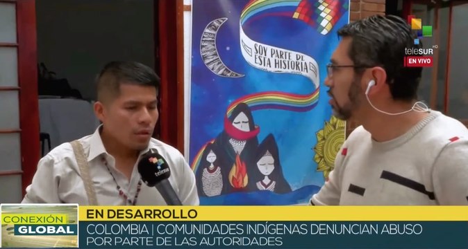 Comunidades indígenas colombianas se pronuncian contra el exterminio