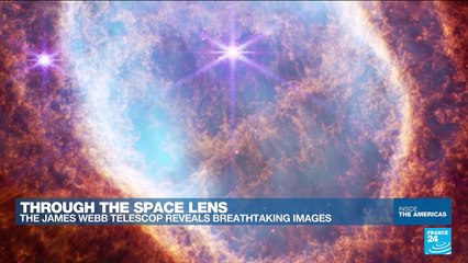 The James Webb telescope reveals breathtaking images of the distant cosmos