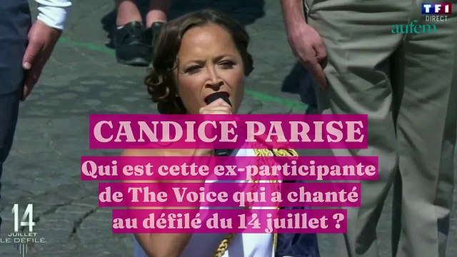 Qui est Candice Parise, cette ex-participante de The Voice qui a chanté au défilé du 14 juillet ?