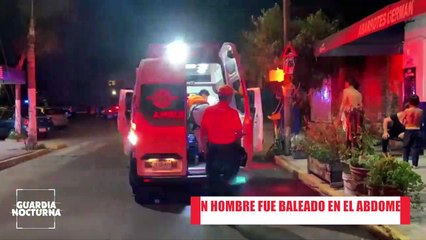 Un sujeto fue baleado en el abdomen, en la colonia Del Periodista de Guadalajara