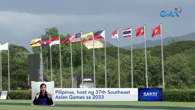 Pilipinas, host ng 37th Southeast Asian Games sa 2033 | Saksi