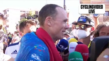 Chris Froome Gave It Everything On Alpe d'Huez